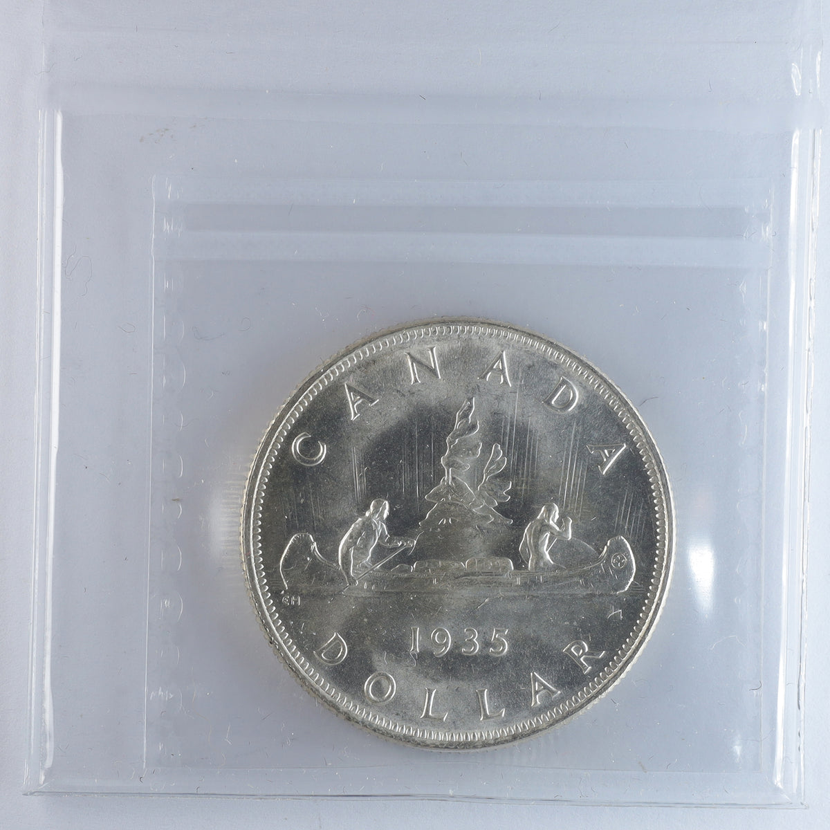 1935 Double Voyageur Canada Dollar ICCS Certified MS65 (XSW 725)