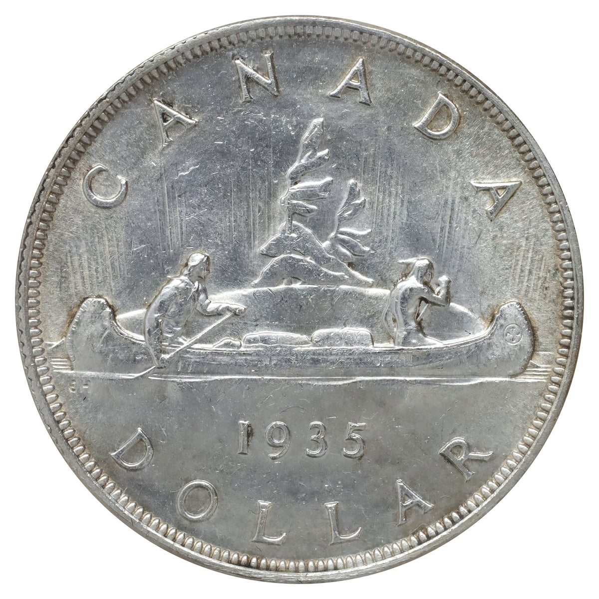 1935 Double XXV Canada Dollar ICCS Certified MS65 (XMY 595)
