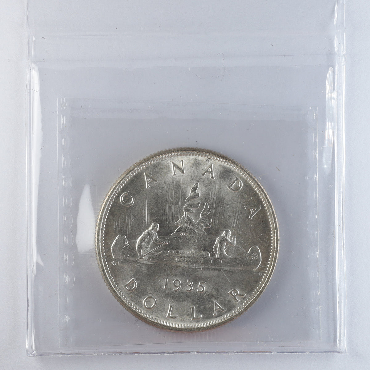 1935 Double XXV Canada Dollar ICCS Certified MS65 (XMY 615)