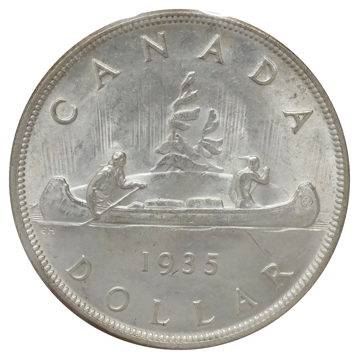 1935 Double XXV Canada Dollar ICCS Certified MS65 (XMY 615)