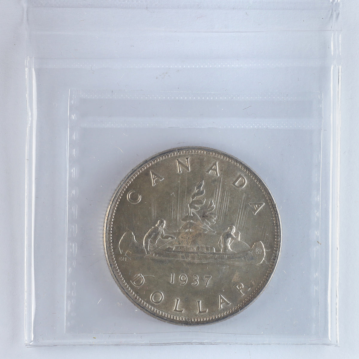1937 Canada Dollar ICCS Certified EF45