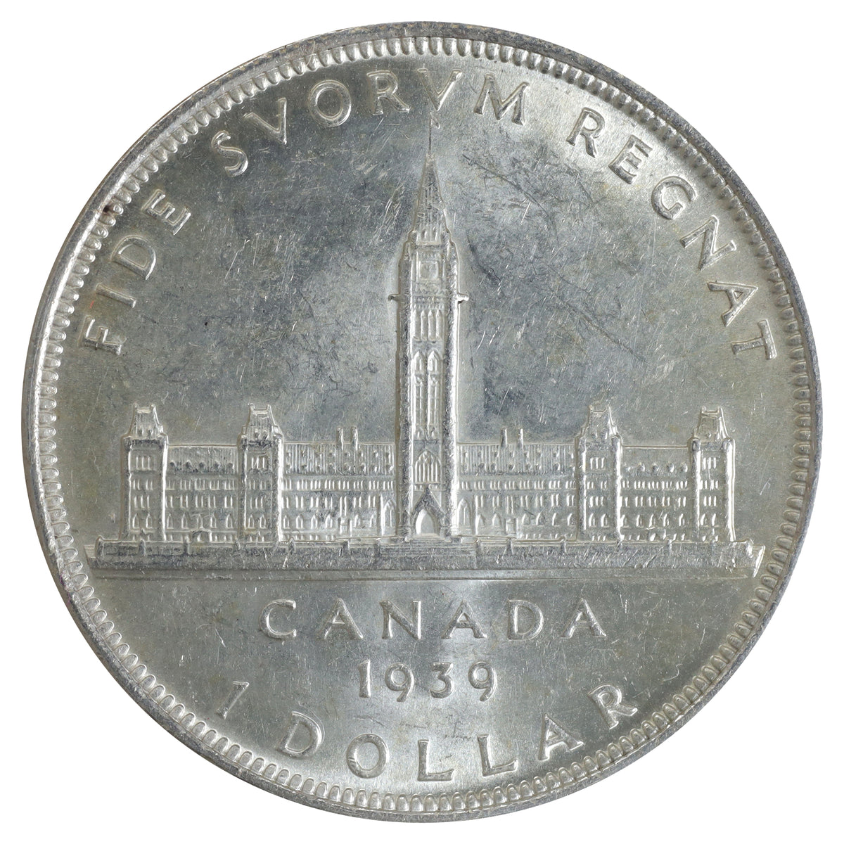 1939 Canada Dollar ICCS Certified MS62