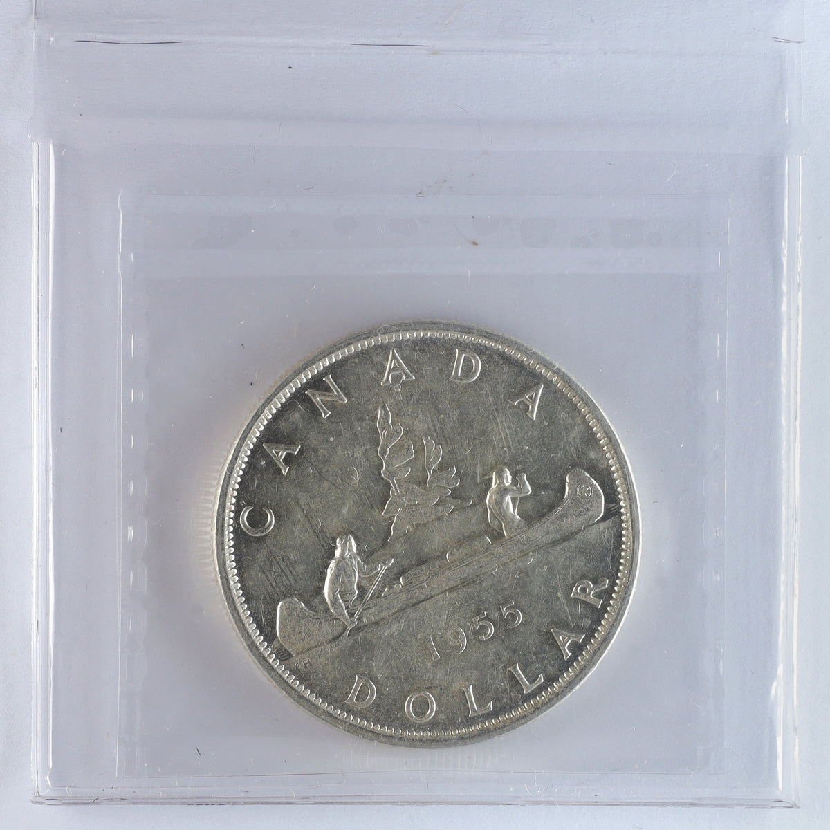 1955 Canada Dollar ICCS Certified EF40
