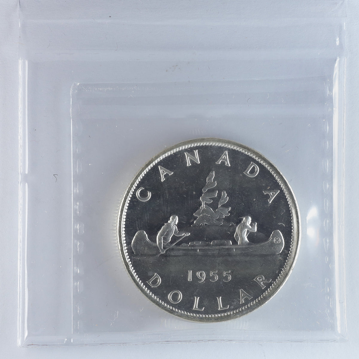 1955 Arnprior Without Die Breaks Canada Dollar ICCS Certified PL64