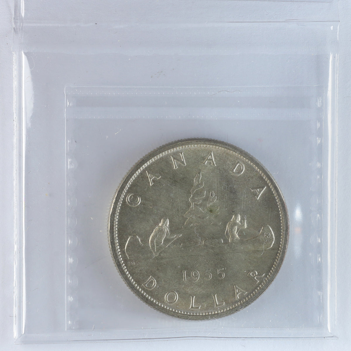1955 Fu Manchu Canada Dollar ICCS Certified MS64