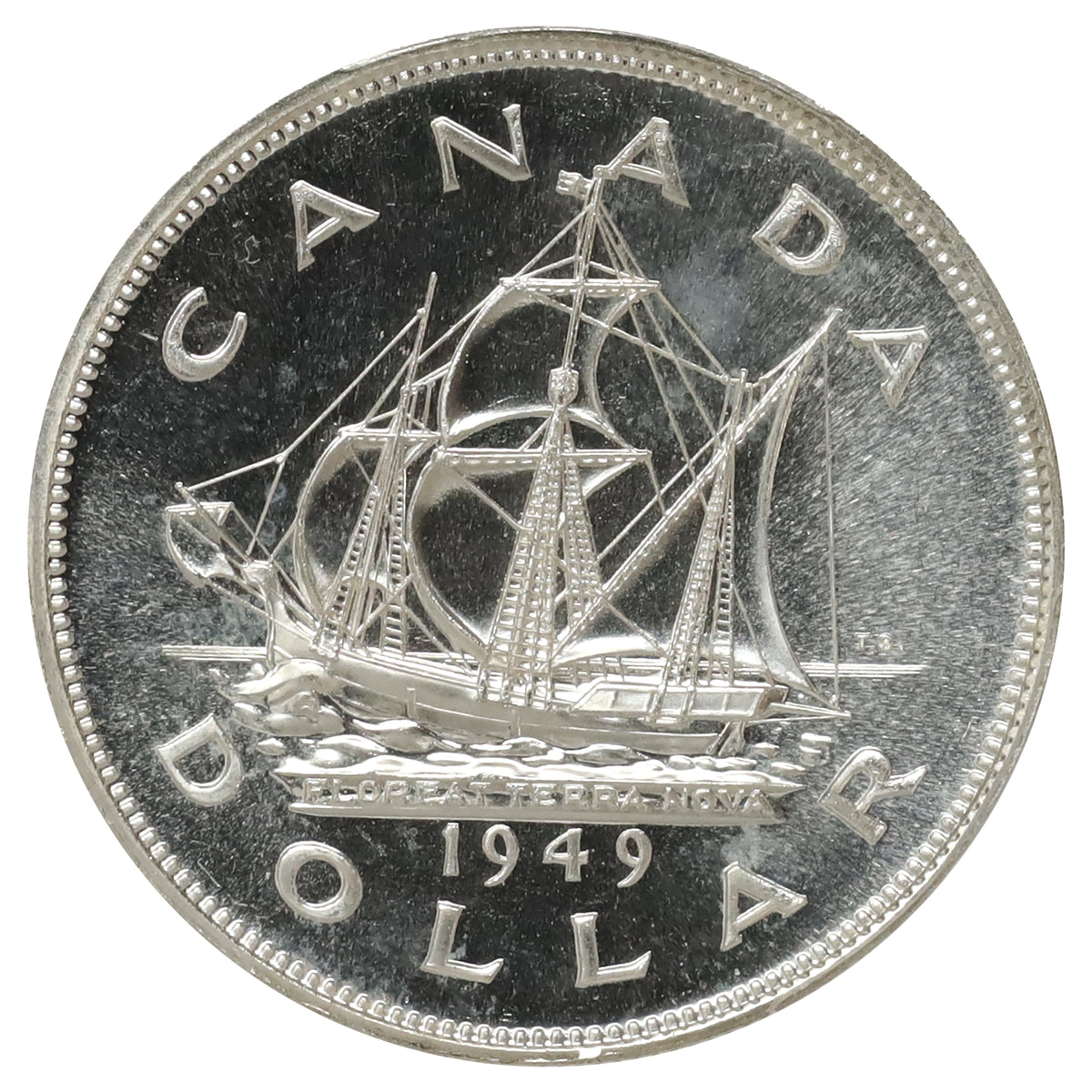 1949 Canada Dollar PCGS Certified MS66