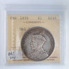 1935 Double Voyageur Canada Dollar ICCS Certified EF40