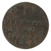 German States 1816 Brunswick-Wolfenbuttel 1 Pfennig