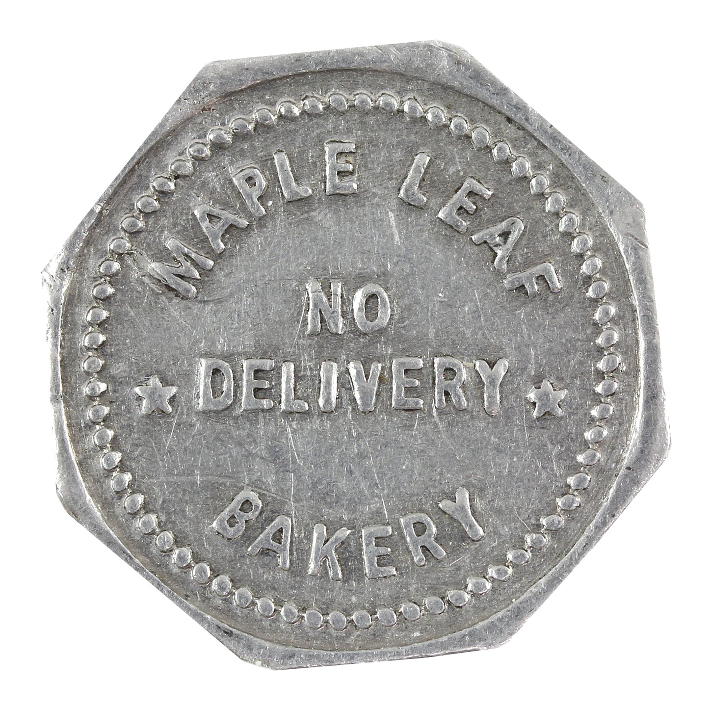Regina Maple Leaf Bakery Good for 1 Loaf Token VF-EF (VF30)