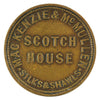 1840s Ireland MacKenzie & McMullen Scotch House Cheap Drapery Merchant Token