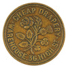 1840s Ireland MacKenzie & McMullen Scotch House Cheap Drapery Merchant Token