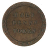 1831 Isle of Man Pro Bono Public Half Penny Token