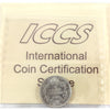1908 Small 8 Canada 5-cents ICCS Certified EF45 (toned)