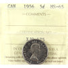 1956 Canada 5-cents ICCS Certified MS65 (toned)