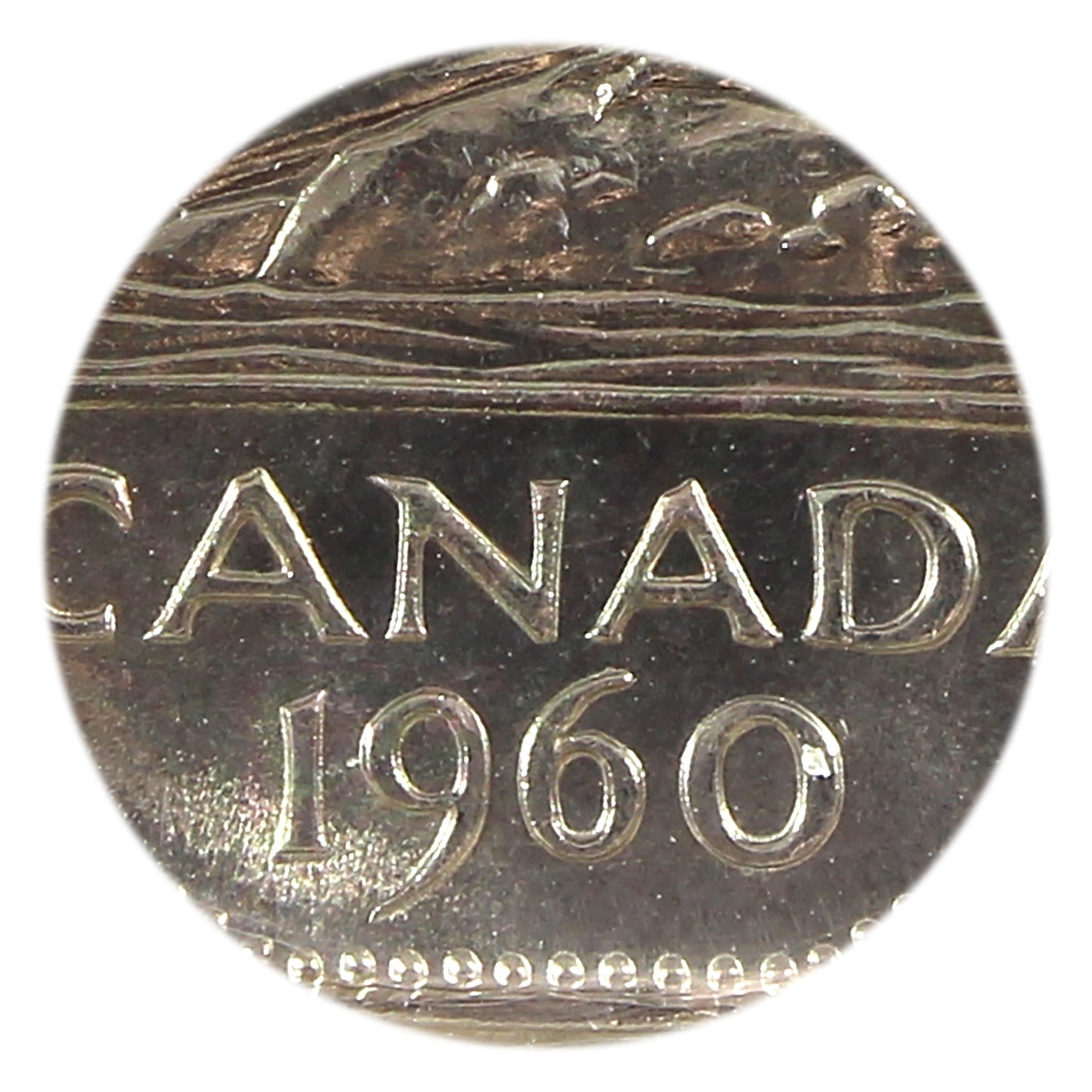 1960 Double 19 Canada 5-cents ICCS Certified MS64