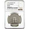 1977 Canada $1 Queen Elizabeth Silver Jubilee Specimen Silver Dollar NGC Certified SP69