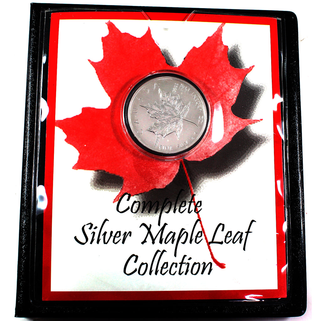 1991 Canada Silver Maple Leaf in Display Folder with COA (No Tax)