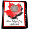 1988 Canada Silver Maple Leaf in Display Folder (No Tax)
