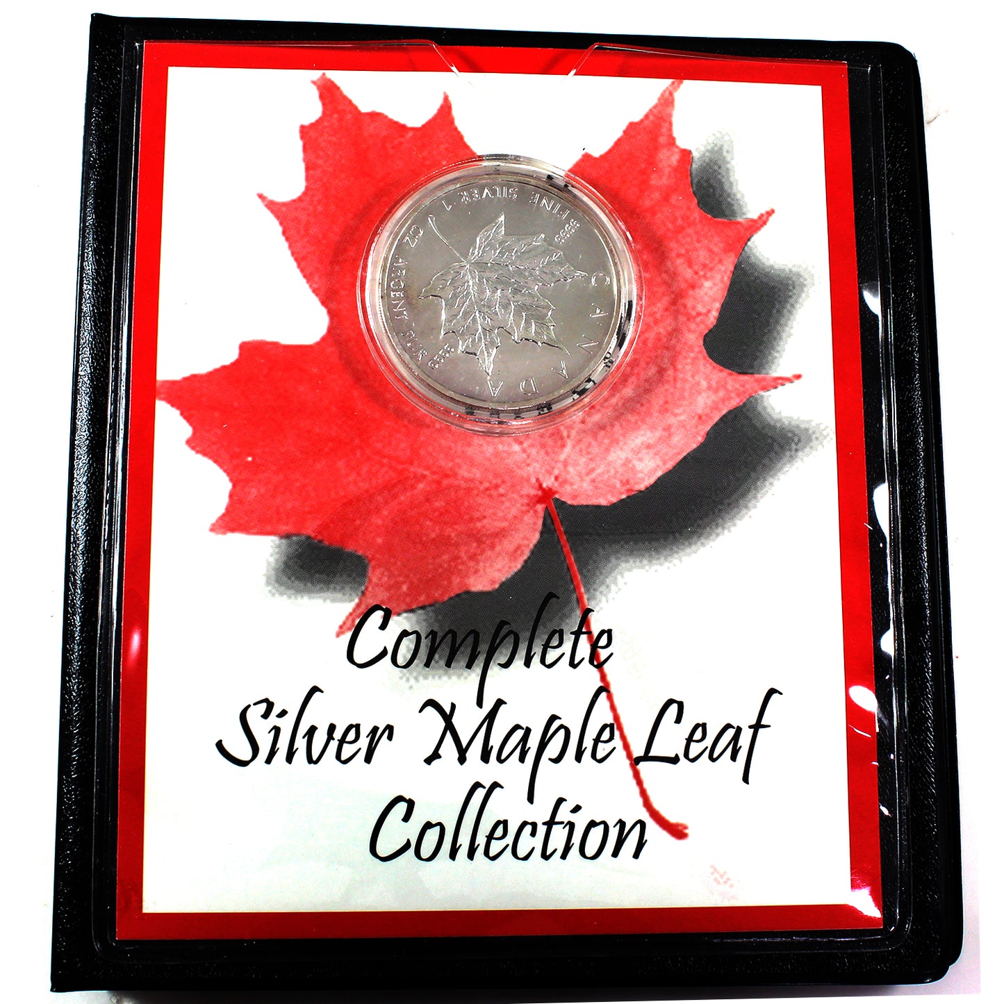1988 Canada Silver Maple Leaf in Display Folder (No Tax)