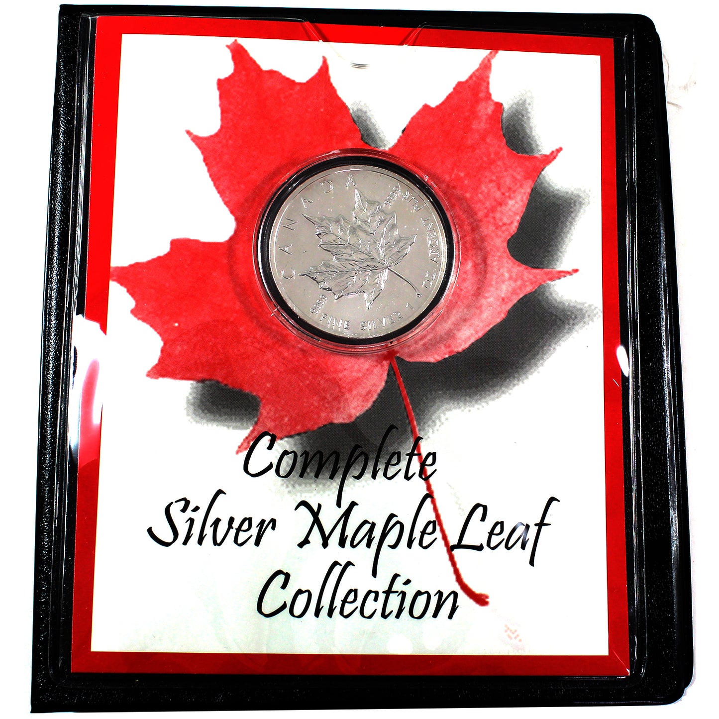 1989 Canada Silver Maple Leaf in Display Folder with COA (No Tax)