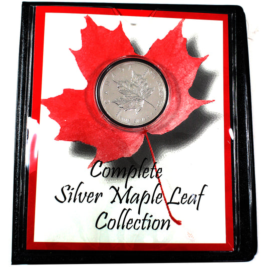 1989 Canada Silver Maple Leaf in Display Folder with COA (No Tax)