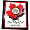 1990 Canada Silver Maple Leaf in Display Folder with COA (No Tax)