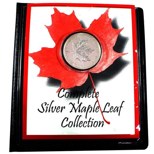1993 Canada Silver Maple Leaf in Display Folder with COA (No Tax)