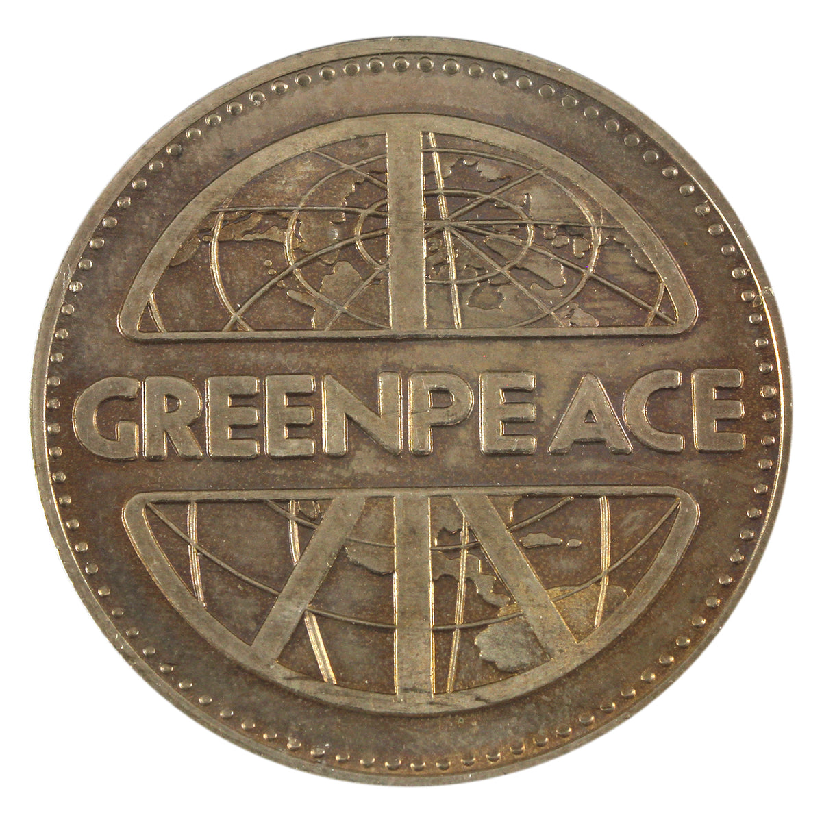 1979 British Columbia Harp Seals Greenpeace Trade Dollar Token