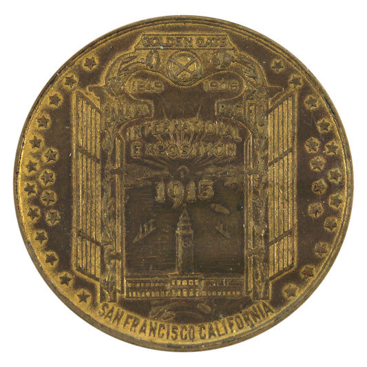 1915 USA San Francisco, CA International Expo Token
