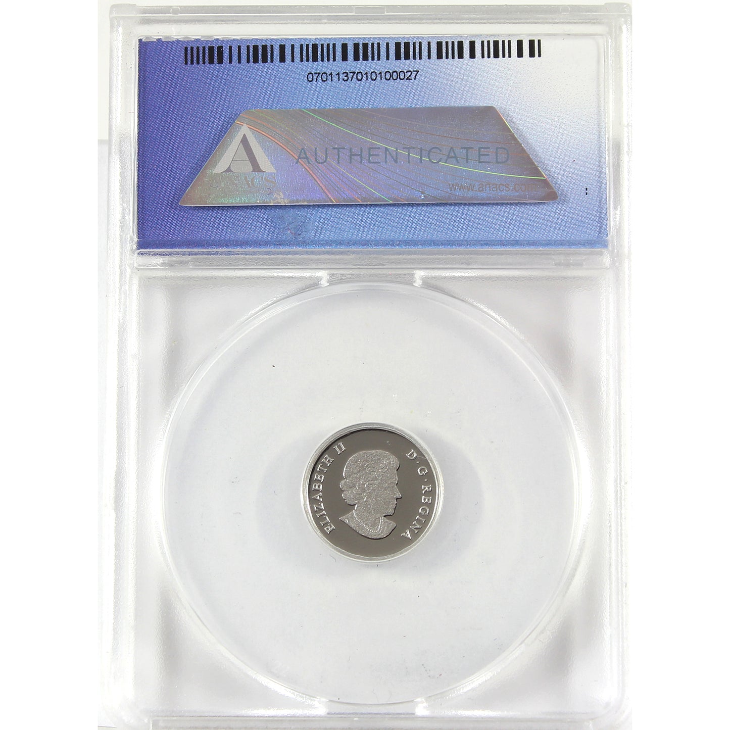 2014 Canada $5 Bald Eagle 1/10oz Platinum ANACS Certified PR70 DCam First Release