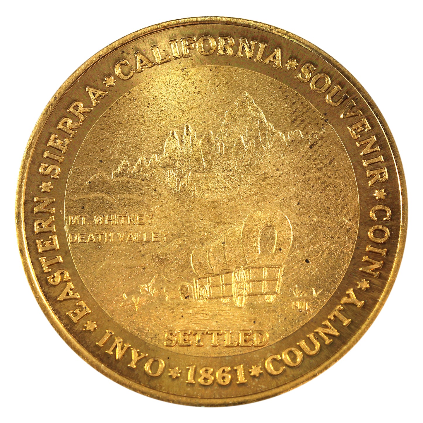 1961 Eastern Sierra California Centennial Souvenir Token