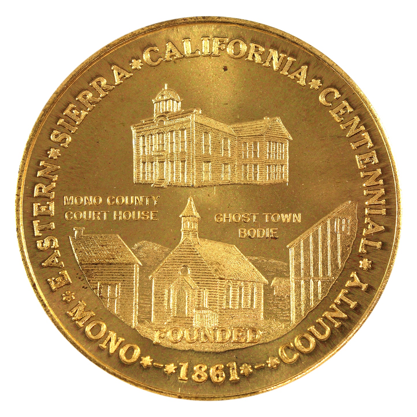 1961 Eastern Sierra California Centennial Souvenir Token