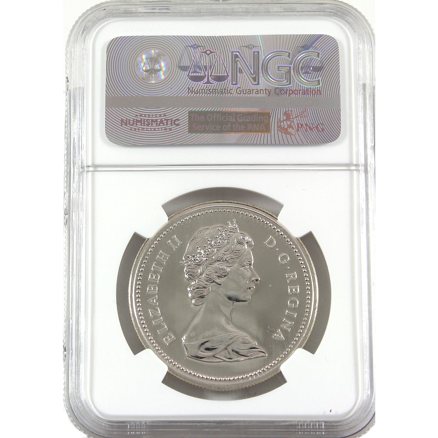 1975 Canada Calgary's Centennial Specimen Silver Dollar NGC Certified SP68