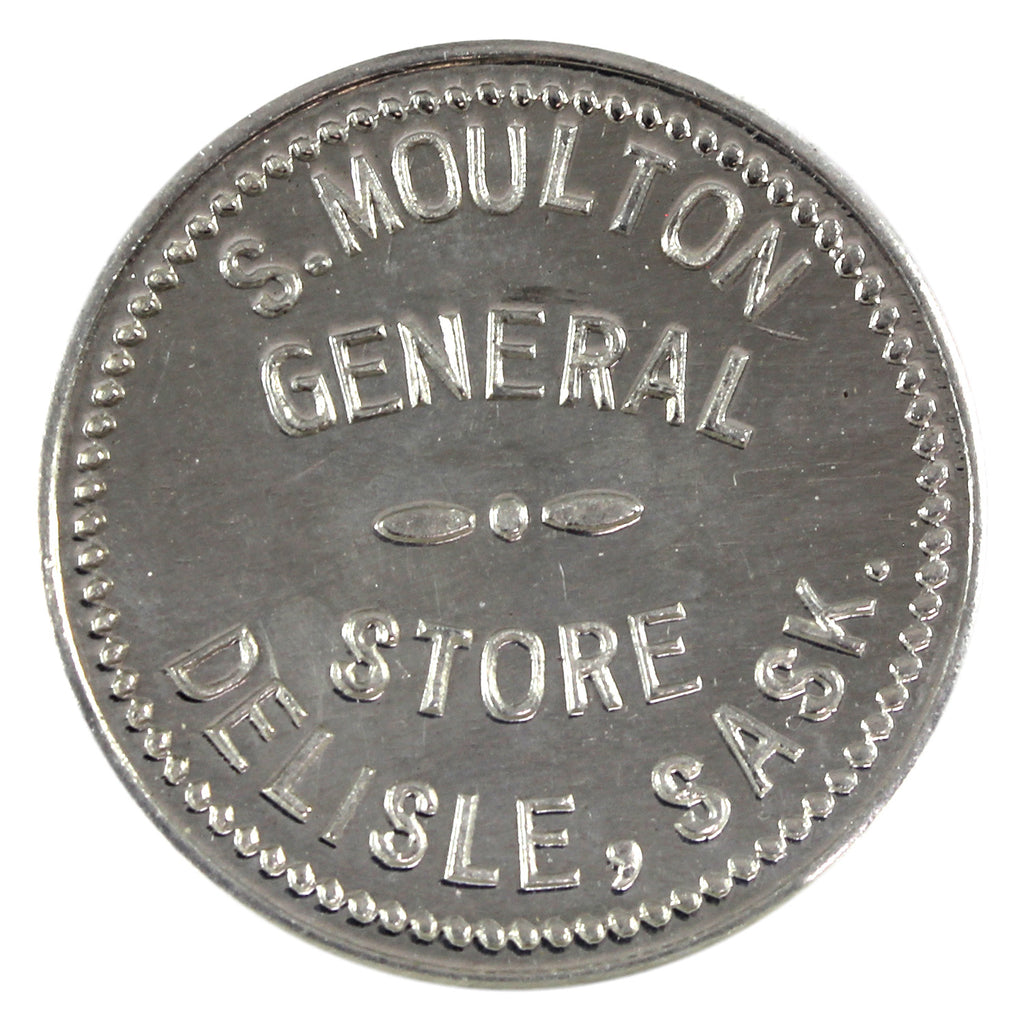 Delisle, SK, S. Moulton General Store 10-cent Merchant Token