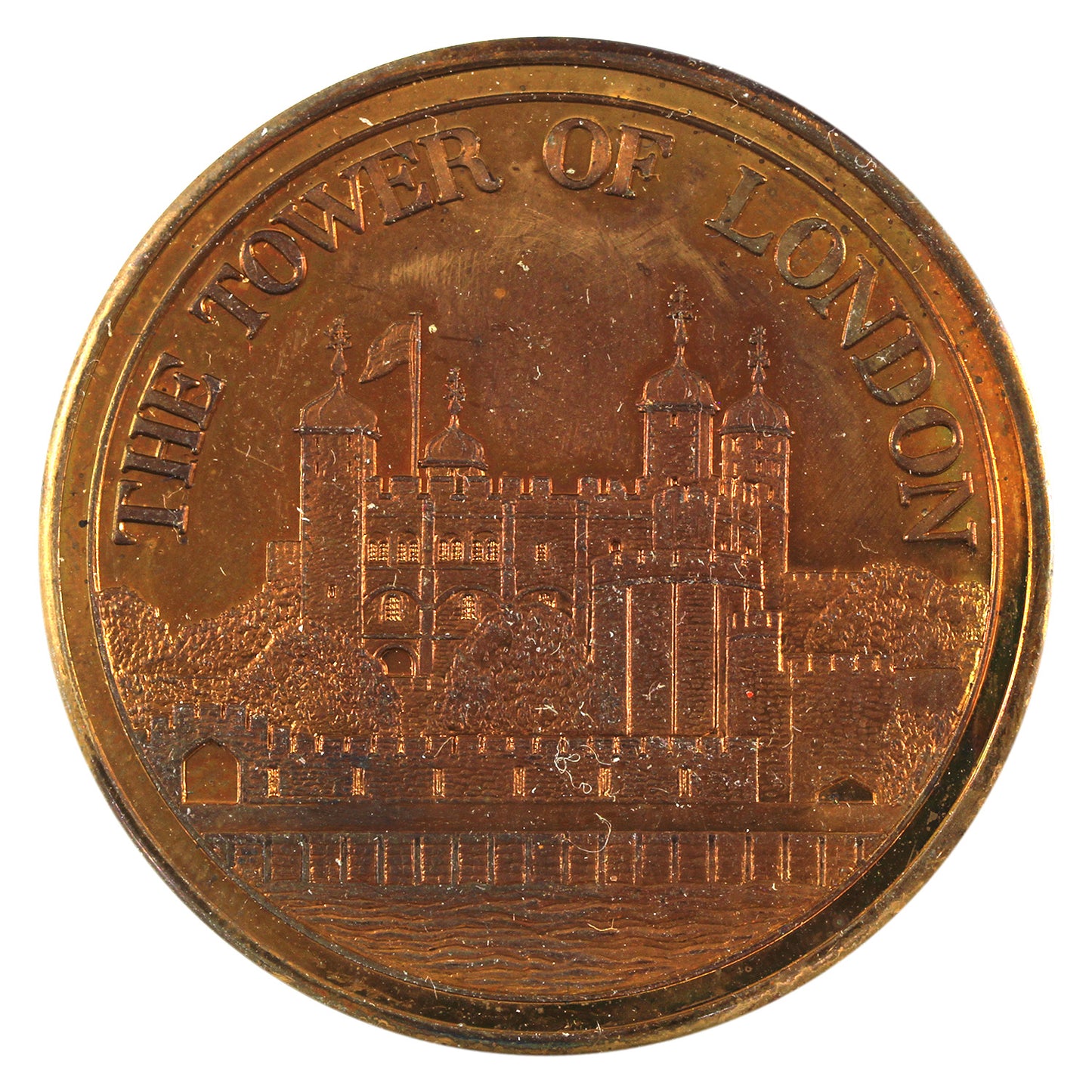 1977 Great Britain Sir Thomas More Tower of London Bronze Medallion