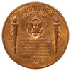 1961 John F. Kennedy Bronze Inaugural Medallion