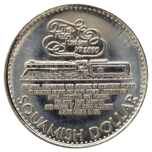 1986 Squamish BC Squamish Days Commemorative Dollar