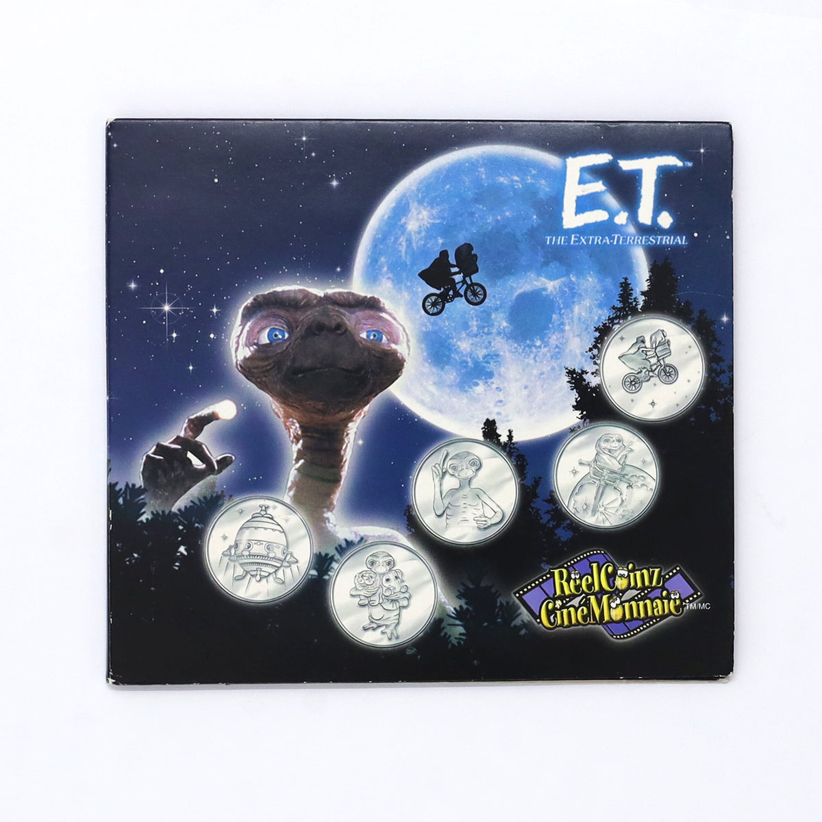 ReelCoinz E.T. The Extra-Terrestrial 5-Medallion Set (No Stickers!)