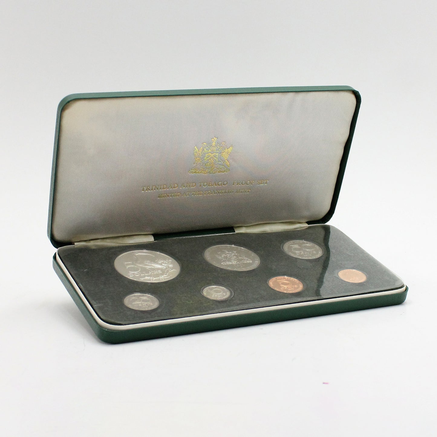 Trinidad and Tobago 1972 Proof Set in Case (impaired)