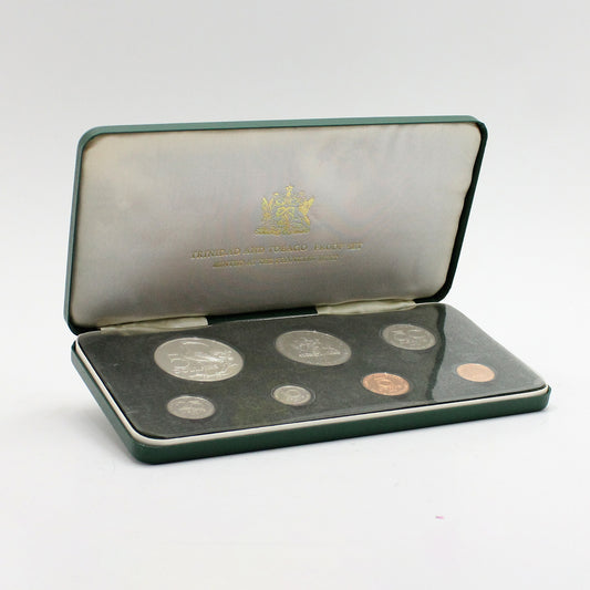 Trinidad and Tobago 1972 Proof Set in Case (impaired)