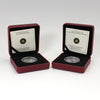 Pair of 2012-2013 Canada $20 Venetian Glass Fine Silver Coins, 2pcs (No Tax) Issues