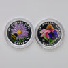 Pair of 2012-2013 Canada $20 Venetian Glass Fine Silver Coins, 2pcs (No Tax) Issues