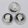 Lot of 3x 2003-2004 Canada $20 Natural Wonders Silver, 3pcs (No Tax) Coins Only, Issues