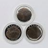 Lot of 3x 2007-2010 Canada $4 Dinosaur Fine Silver, 3pcs (No Tax) Coins Only, Scr. Caps