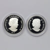 Pair of 2014 Canada $20 Colourized RCM Fine Silver, 2pcs (No Tax) Coins Only, Issues