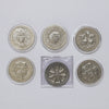 Lot of 6x Guernsey 1986-2001 UK Royal Mint Commemorative Coins, 6pcs (Issues)