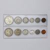 Pair of 1957 & 1958 Canada 6-coin Year Sets in Snap Lock Cases, 2pcs