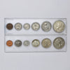 Pair of 1957 & 1958 Canada 6-coin Year Sets in Snap Lock Cases, 2pcs