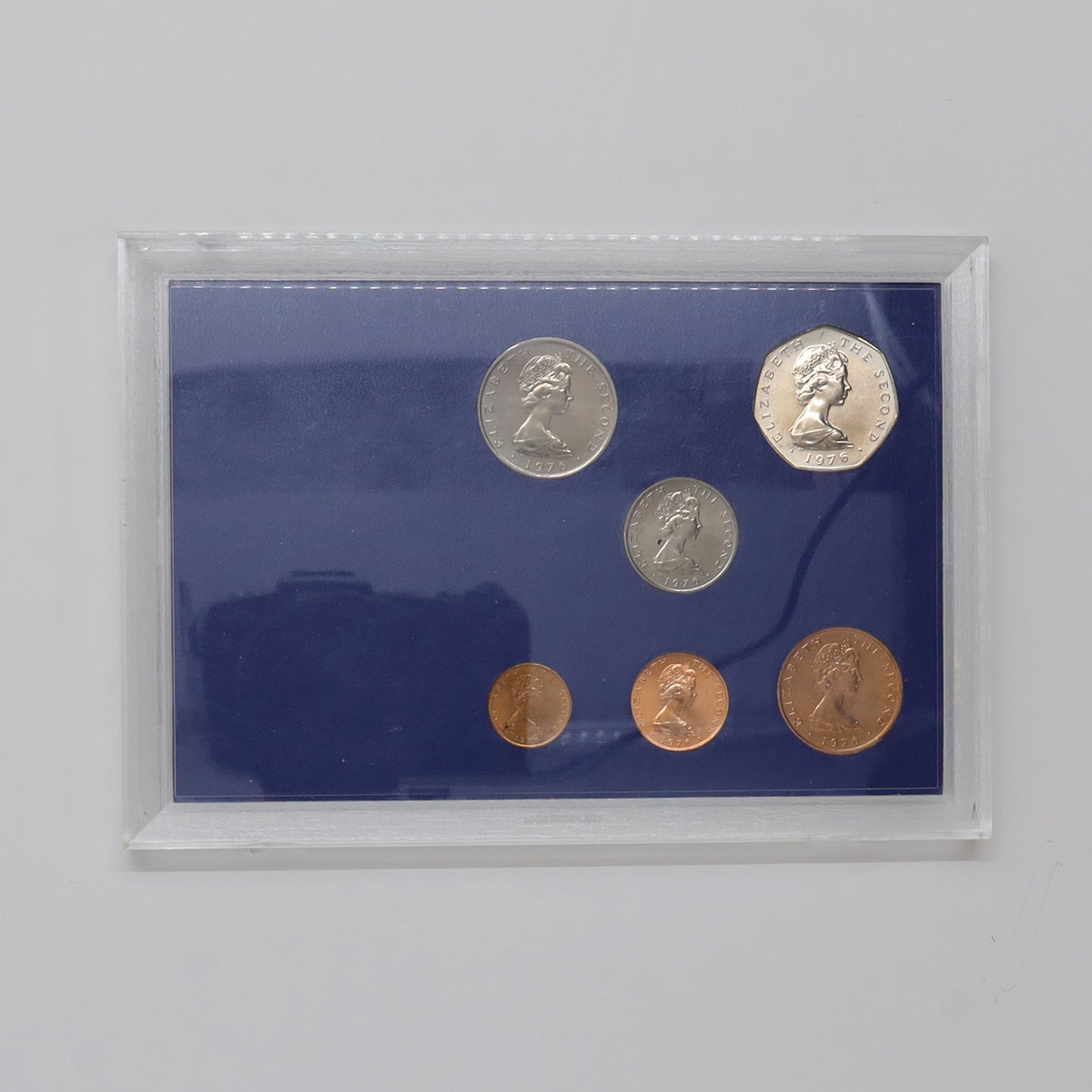 Isle of Man 1976 6-Coin Sterling Silver Mint Set