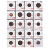 Group Lot of 20x 1911-1998 Canada 1-cents, VG to PL, 20pcs (toned, cleaned, or impaired)